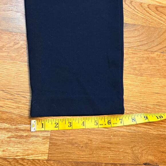 Old Navy Womens 12 Regular Blue Harper Mid Rise Slacks Work Pants Corporatecore - Picture 5 of 9